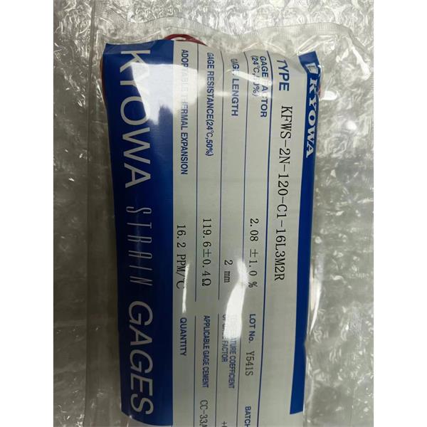 日本原裝進口KYOWA應(yīng)變片KFGS-2-120-C1-16 L5M3S