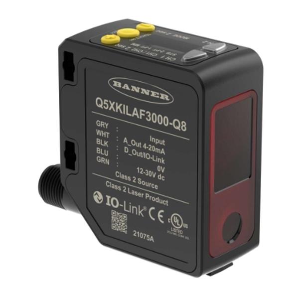 BANNER邦納美國(guó)Q5X 系列光電傳感器Q5XKILAF3000-Q8