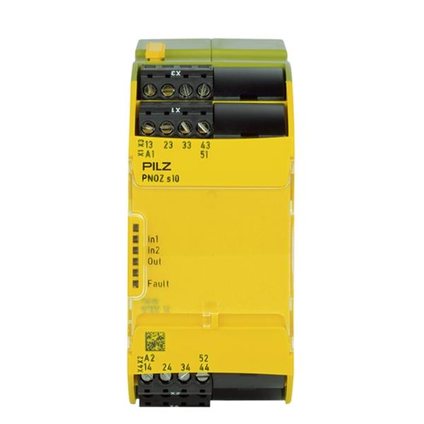 PILZ皮爾茲德國安全繼電器 PNOZ X3 110VAC 24VDC 3n/o 1n/c 1so