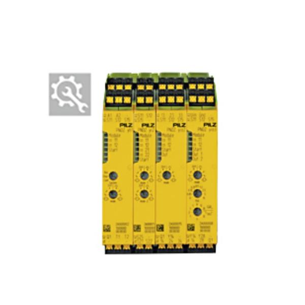 PILZ皮爾茲德國安全繼電器 PNOZ X3 110VAC 24VDC 3n/o 1n/c 1so
